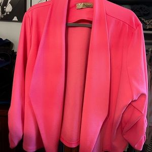 Neon Pink blazer